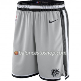 San Antonio Spurs Hombre Pantalones Gris 2018-19 Nike Swingman